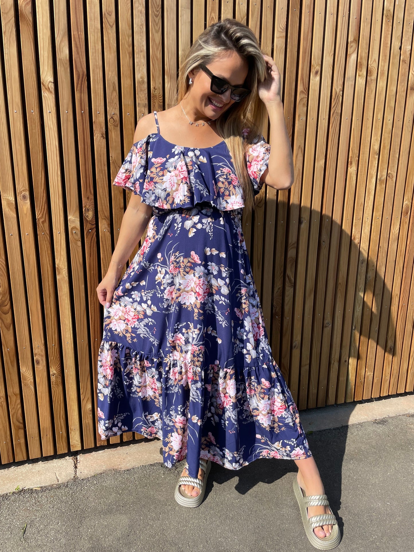 Robe Axelle bleue