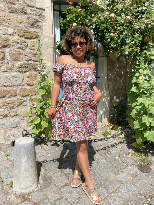 Robe Chloé orange