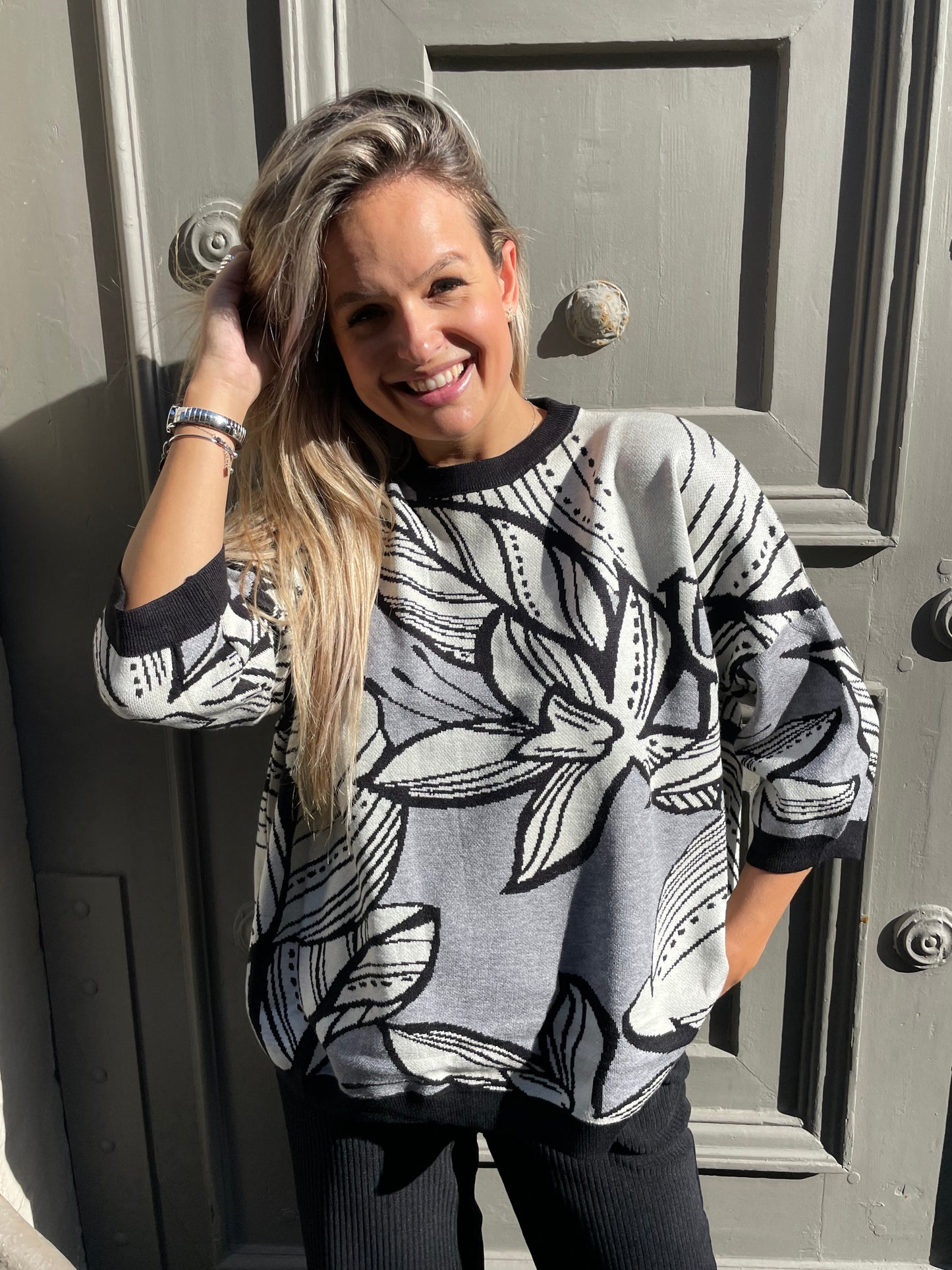 Pull Lys gris