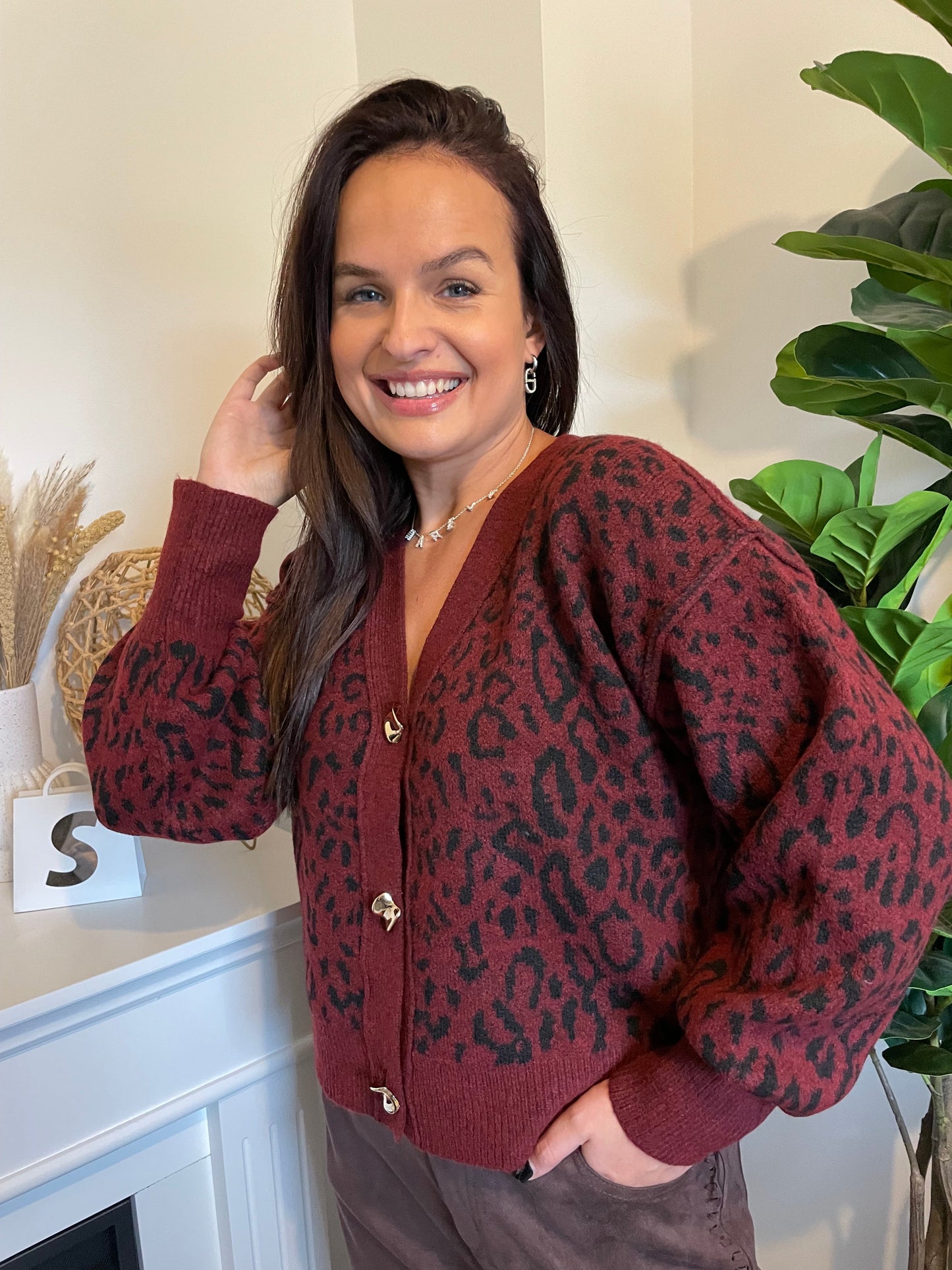 Gilet wild Bordeaux