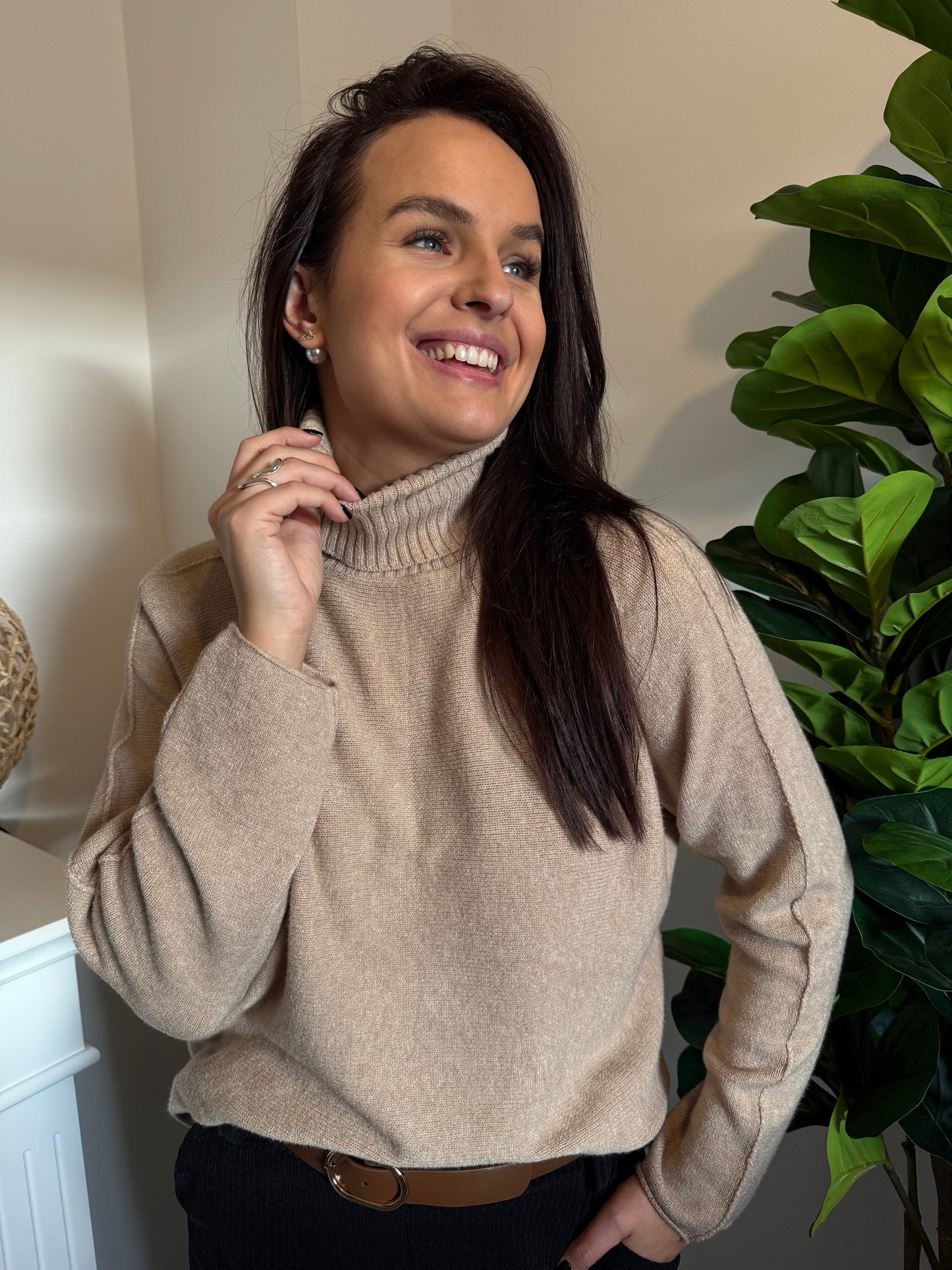 Pull Roxane Beige