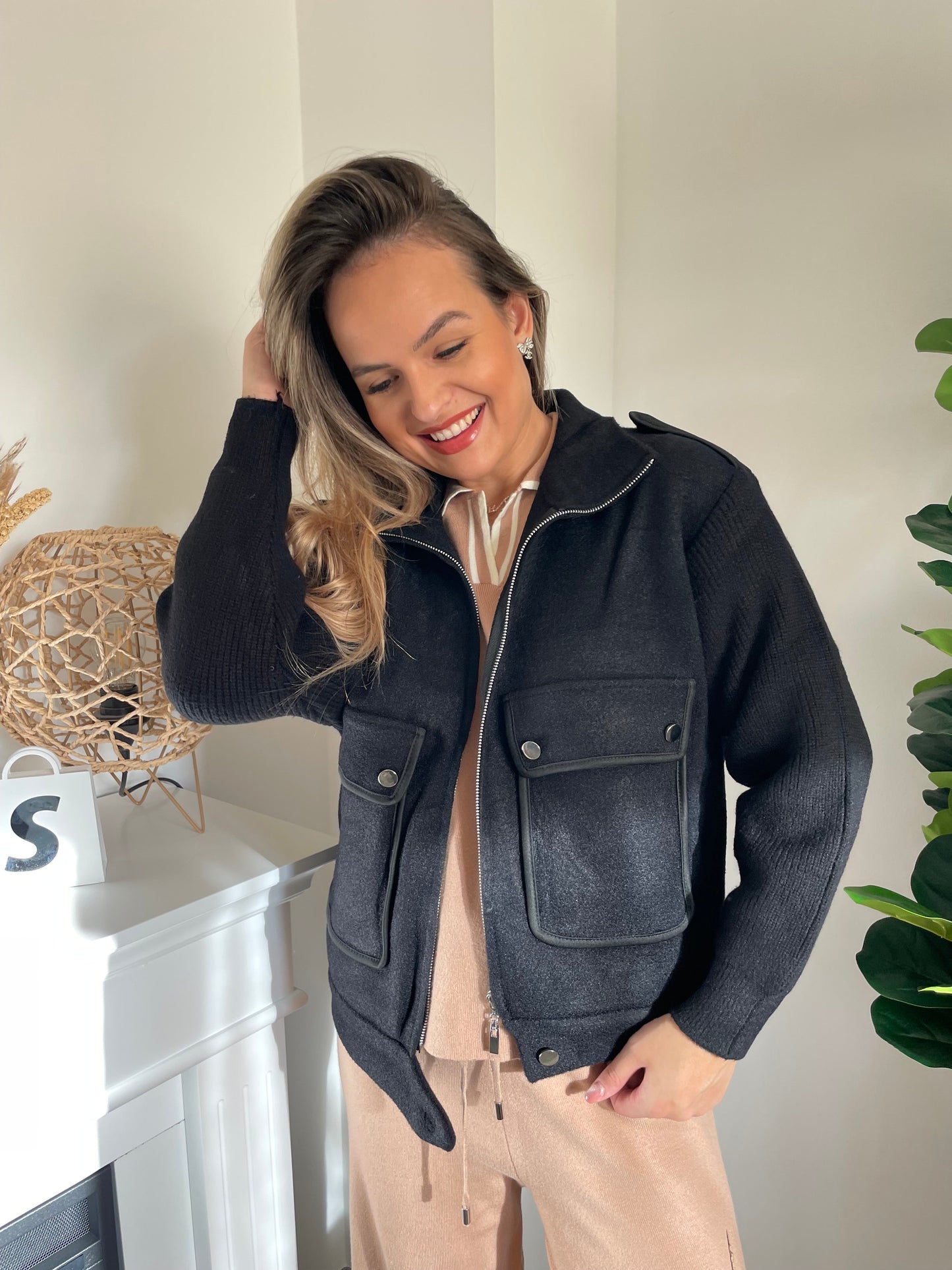 Veste Clara noire