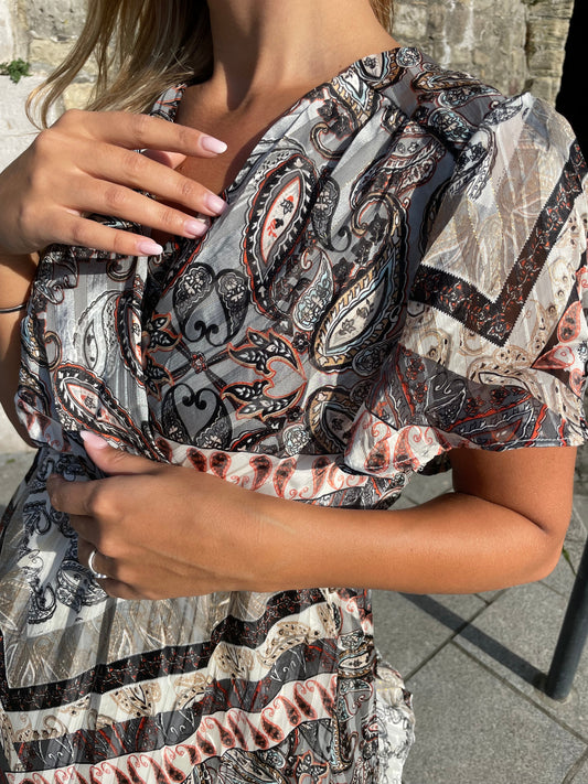 Robe Automne grise