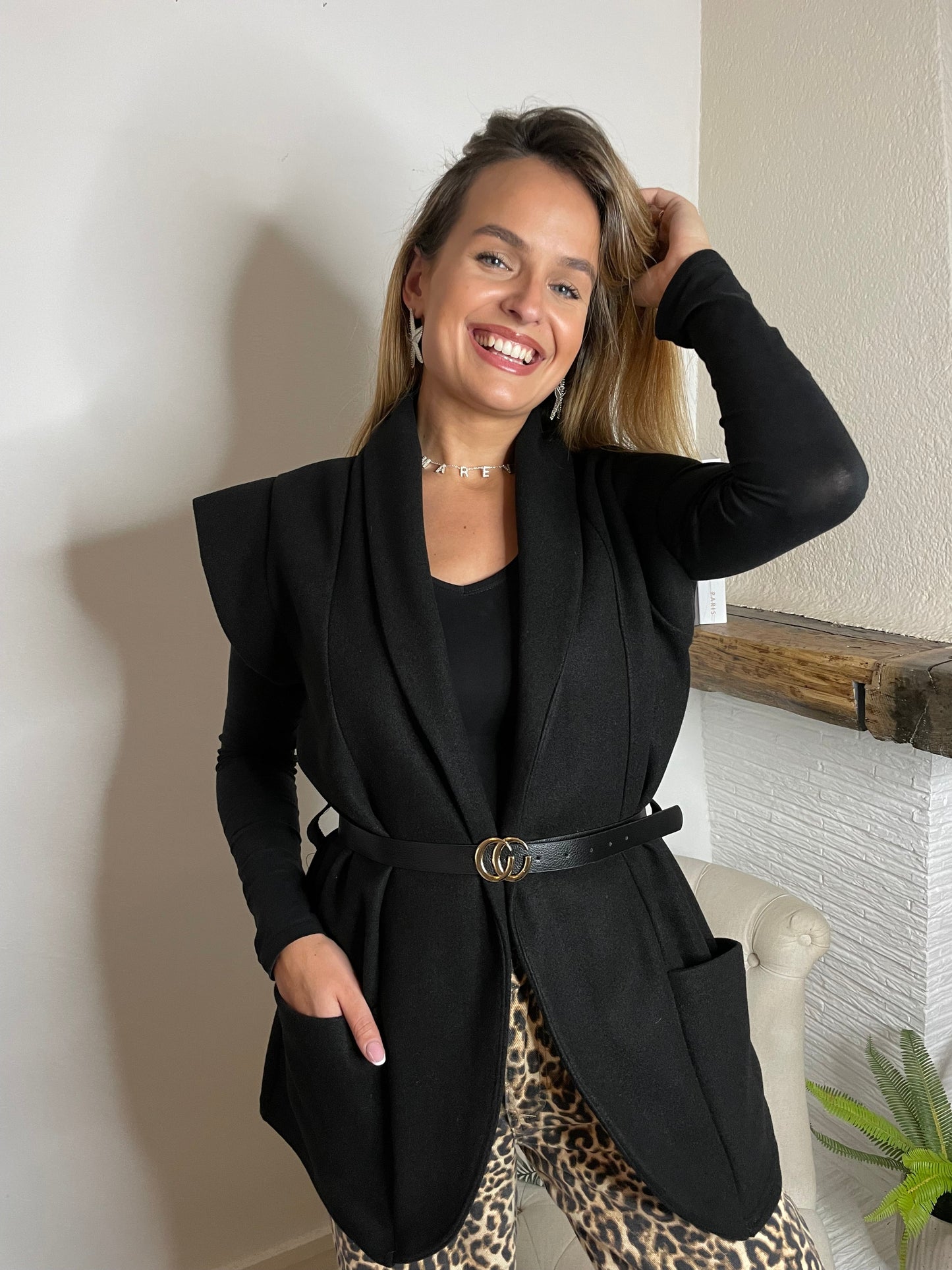 Veste Julia noire