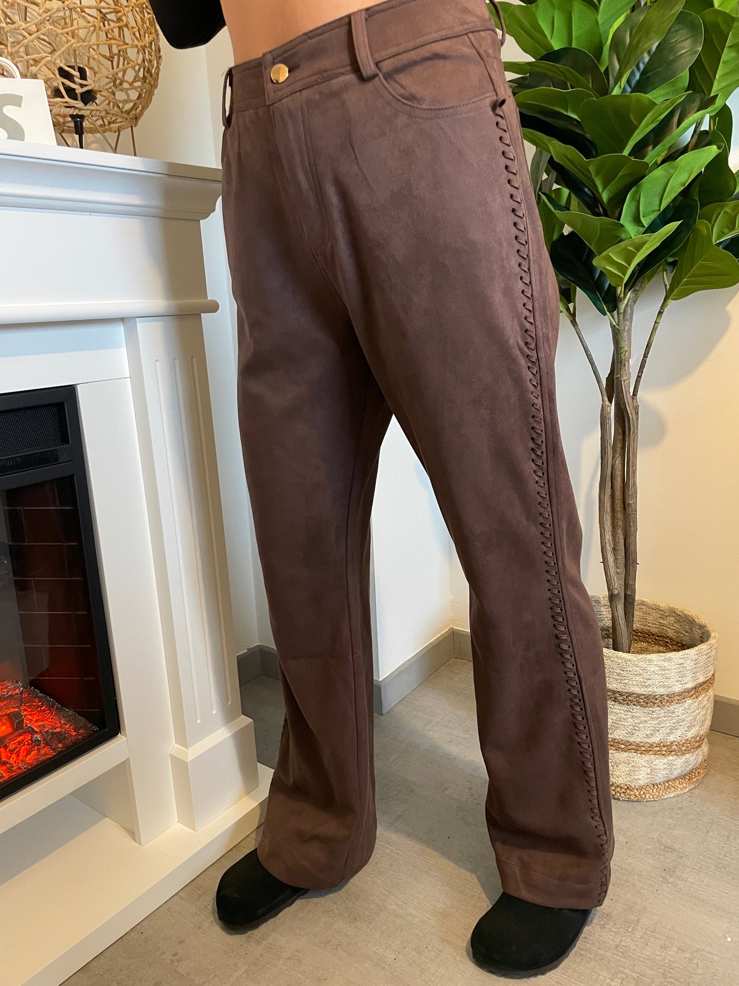 Pantalon coffee