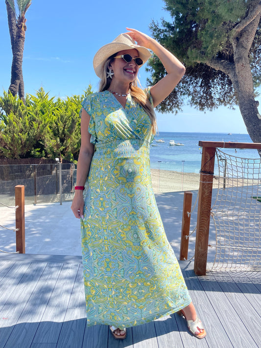 Robe Ibiza jaune