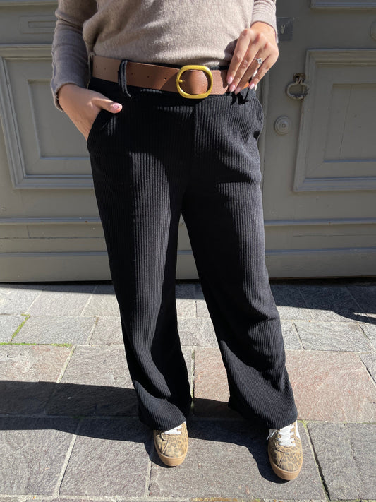 Pantalon moon noir