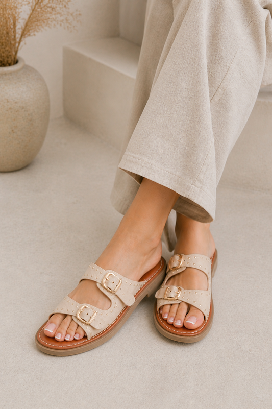 Sandales Emma beige