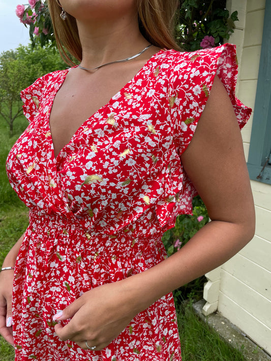 Robe Rosie rouge